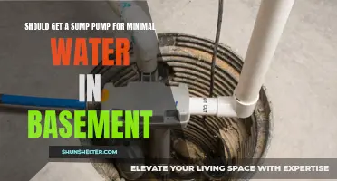 Is a Sump Pump Necessary for Minor Basement Water Issues?