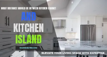 Finding the Ideal Distance Between Kitchen Cabinets and Kitchen Island for Optimal Functionality