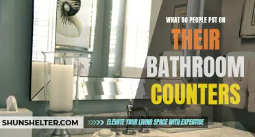 The Most Popular Items Found on Bathroom Counters