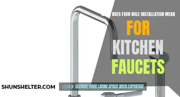 Understanding the Four Hole Installation: A Guide to Kitchen Faucets