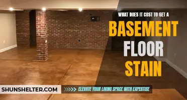 The Cost Breakdown of Getting a Basement Floor Stain