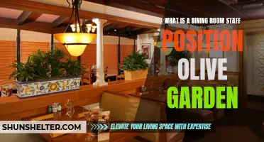 Understanding the Role of the Dining Room Staff Positions at Olive Garden