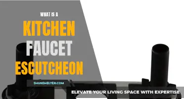 Understanding the Kitchen Faucet Escutcheon: A Key Component for Design and Functionality