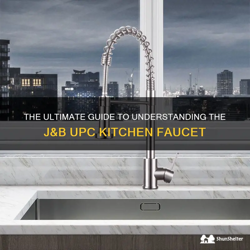 what is j&b upc kitchen faucet