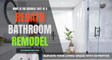 Determining the Average Cost of a ReBath Bathroom Remodel