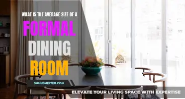 The Average Size of a Formal Dining Room: Exploring the Ideal Dimensions