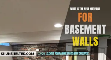 The Top Material Choices for Basement Walls
