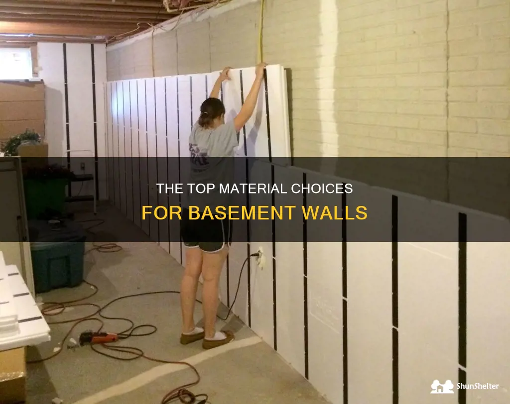The Top Material Choices For Basement Walls | ShunShelter