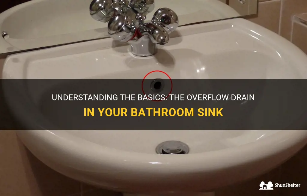 what is the overflow drain in bathroom sink