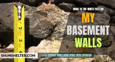 Understanding the White Fuzz on Your Basement Walls: Causes and Solutions