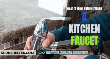 All You Need to Know When Installing a Kitchen Faucet