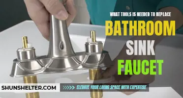Essential Tools for Replacing a Bathroom Sink Faucet