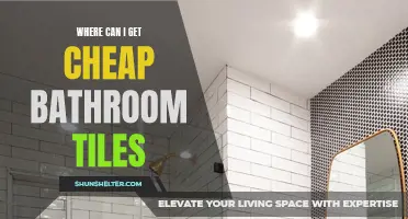 Affordable Options: Where to Find Cheap Bathroom Tiles
