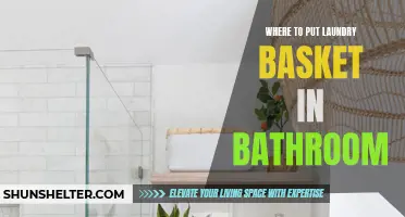 Creative Tips for Finding the Perfect Spot for Your Laundry Basket in the Bathroom