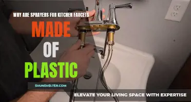 Why Are Sprayers for Kitchen Faucets Made of Plastic?