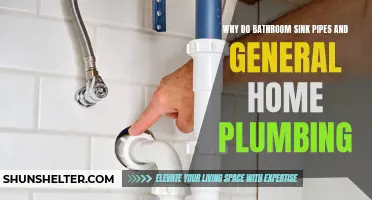 Why Do Bathroom Sink Pipes and General Home Plumbing Develop Problems Over Time?