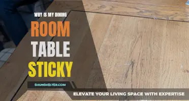 Why Is My Dining Room Table Always Sticky? Tips for Solving the Sticky Situation