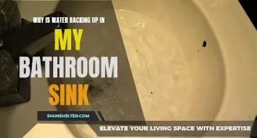 Understanding the Reasons Behind Water Backing Up in Your Bathroom Sink