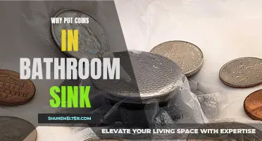 The Unsung Benefits of Stashing Coins in the Bathroom Sink
