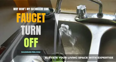 Troubleshooting Tips: Why Won't My Bathroom Sink Faucet Turn Off?