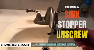 Bathroom Sink Stopper: Understanding How It Unscrews and Functions