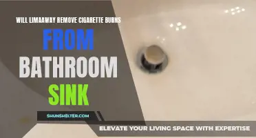 Revive Your Bathroom Sink: Discover if Limaaway can Remove Cigarette Burns