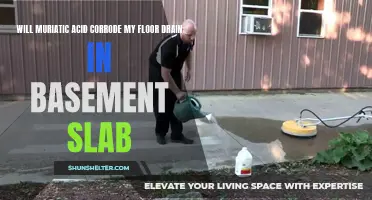 Will Muriatic Acid Corrode Your Basement Slab Floor Drain? Find Out Here