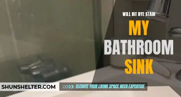 Explore How Using Rit Dye May Leave Stains on Your Bathroom Sink